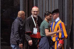 Cardinal Leave After the Meeting of The General Congregation - Vatican