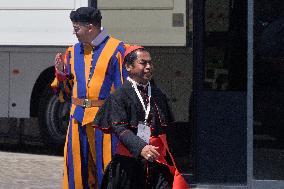 Cardinal Leave After the Meeting of The General Congregation - Vatican