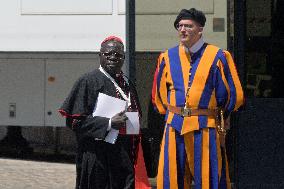 Cardinal Leave After the Meeting of The General Congregation - Vatican