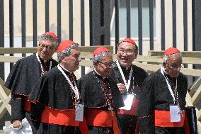 Cardinal Leave After the Meeting of The General Congregation - Vatican