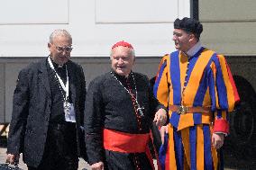 Cardinal Leave After the Meeting of The General Congregation - Vatican