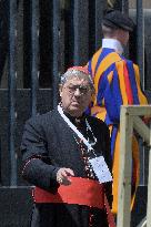 Cardinal Leave After the Meeting of The General Congregation - Vatican