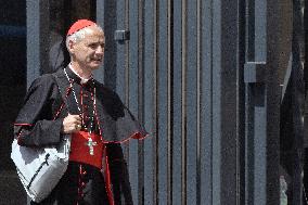 Cardinal Leave After the Meeting of The General Congregation - Vatican
