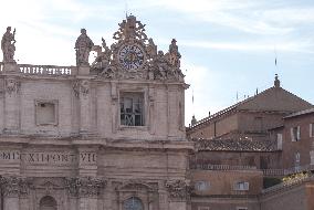 Chimney on The Sistine Chapel Has Been Set Up - Vatican