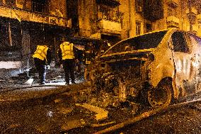 Drones Strike The City Of Kharkiv - Ukraine