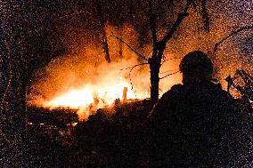 Drones Strike The City Of Kharkiv - Ukraine