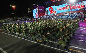 Minsk V Day Military Parade Rehearsal - Belarus