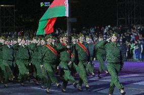 Minsk V Day Military Parade Rehearsal - Belarus