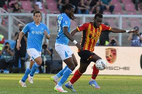 CALCIO - Serie A - US Lecce vs SSC Napoli