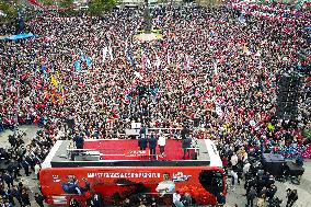 The Opposition Rally At The Erdogan Stronghold Konya City - Turkey