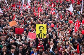 The Opposition Rally At The Erdogan Stronghold Konya City - Turkey