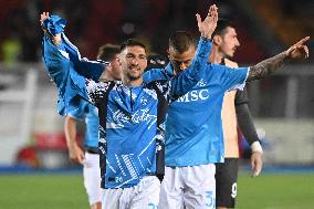 CALCIO - Serie A - US Lecce vs SSC Napoli