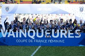 Women French Cup final football match PFC PSG - Calais