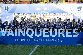 Women French Cup final football match PFC PSG - Calais