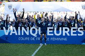 Women French Cup final football match PFC PSG - Calais