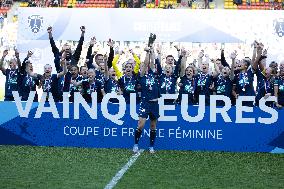 Women French Cup final football match PFC PSG - Calais