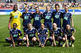 Women French Cup final football match PFC PSG - Calais