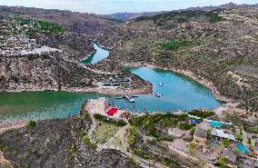 Laoniuwan Yellow River Grand Canyon in Hohhot