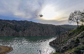 Laoniuwan Yellow River Grand Canyon in Hohhot