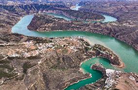 Laoniuwan Yellow River Grand Canyon in Hohhot