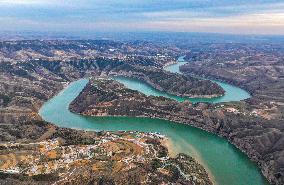 Laoniuwan Yellow River Grand Canyon in Hohhot