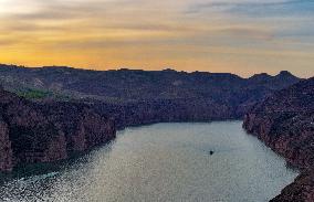 Laoniuwan Yellow River Grand Canyon in Hohhot