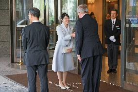 Princess Aiko makes first official speech at int'l confab