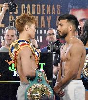 Boxing: Weigh-in for Inoue-Cardenas bout