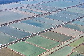 Xiangshui Salt Field in Yancheng