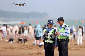 Drone Patrol in Zhoushan