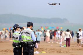 Drone Patrol in Zhoushan