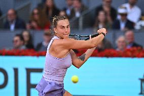 Mutua Madrid Open - Aryna Sabalenka Wins Her Third Title