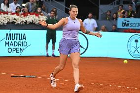 Mutua Madrid Open - Aryna Sabalenka Wins Her Third Title