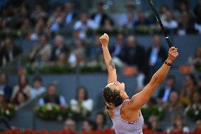 Mutua Madrid Open - Aryna Sabalenka Wins Her Third Title