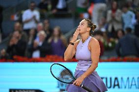 Mutua Madrid Open - Aryna Sabalenka Wins Her Third Title