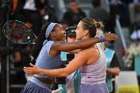 Mutua Madrid Open - Aryna Sabalenka Wins Her Third Title