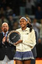 Mutua Madrid Open - Aryna Sabalenka Wins Her Third Title