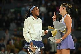 Mutua Madrid Open - Aryna Sabalenka Wins Her Third Title
