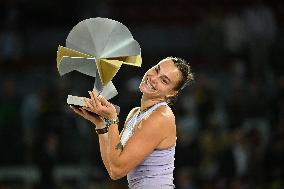 Mutua Madrid Open - Aryna Sabalenka Wins Her Third Title