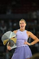 Mutua Madrid Open - Aryna Sabalenka Wins Her Third Title