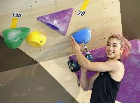 Sport climbing Olympic medalist opens gym