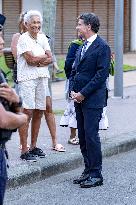 Manuel Valls Visits New Caledonia