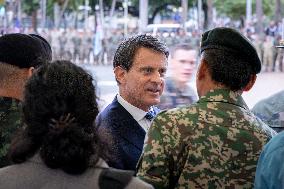 Manuel Valls Visits New Caledonia
