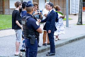 Manuel Valls Visits New Caledonia