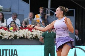 Mutua Madrid Open - Aryna Sabalenka Wins Her Third Title