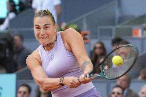 Mutua Madrid Open - Aryna Sabalenka Wins Her Third Title