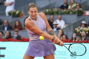 Mutua Madrid Open - Aryna Sabalenka Wins Her Third Title