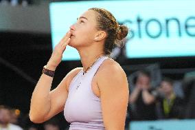 Mutua Madrid Open - Aryna Sabalenka Wins Her Third Title