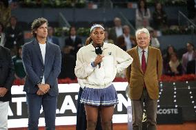 Mutua Madrid Open - Aryna Sabalenka Wins Her Third Title
