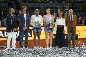Mutua Madrid Open - Aryna Sabalenka Wins Her Third Title